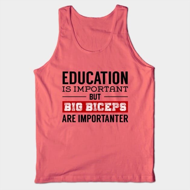 Education is important Tank Top by NotoriousMedia